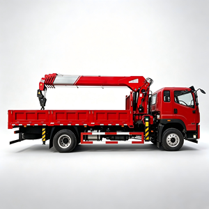 Camión de Carga Pesada con Elevador Hidráulico de 10T a Bordo, Camión Telescópico Móvil 4X2 para Carga y Entrega de Mercancías Generales - Product Image 1