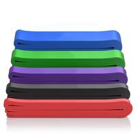 Juego de Bandas de Resistencia de Caucho Natural Personalizadas de Fábrica, Bandas Elásticas Duraderas y Ecológicas para Gimnasio, Entrenamiento en Casa, Fitness para Adultos