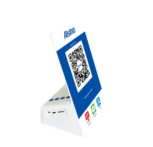 Static QR payment code stand soundbox with speaker for transaction notification