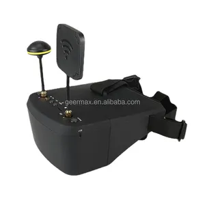 Accessoires pour drones 5.8G Recevoir 40CH Transmission d'image Télécommande FPV UAV Components Parts 5.0 inch Video Glasses LS-800D