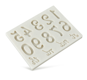 Molde de Silicona con Forma de Números y Letras para Decoración de Pasteles, Repostería y Chocolate - Product Image 6