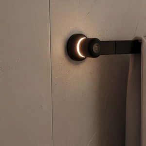 Porte-serviettes mural intelligent de 24 pouces en zinc avec lumière LED pour salle de bain - Product Image 6