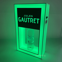 Support de bouteille de champagne en acrylique personnalisé avec logo pour service VIP, glorificateur de prestige, bar, fête, présentoir de salon