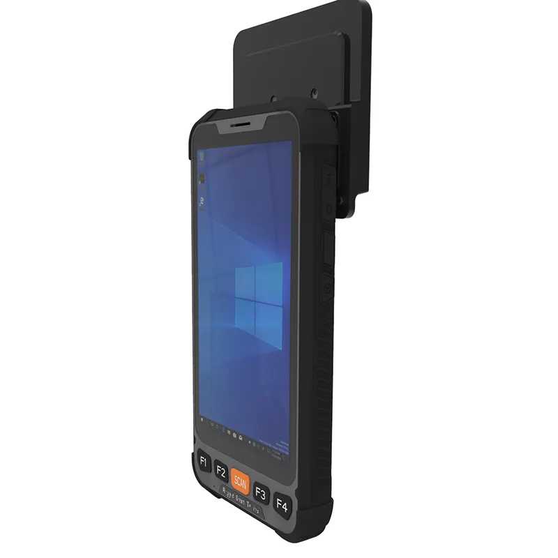 Helds robustos pda 5.5 polegadas, ganha 10 tablet 4g ram 64g rom com 1d 2d scanner de código de barras uhf telefones celulares