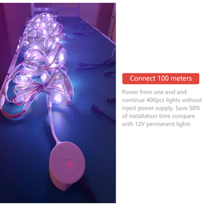 48V <strong>RGB</strong> LED Pixel Light Source Christmas Track IP68 Rated Permanent Outdoor Point Light Smart <strong>WiFi</strong> App <strong>Controller</strong> 5-Year - Product Image 3