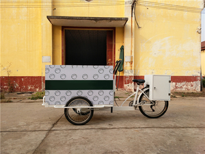 Mobile Cart Fast Food Coffee Food Cart Kiosk / CE Certificate Mobile Food Carts for Sale Ice Cream - Product Image 5