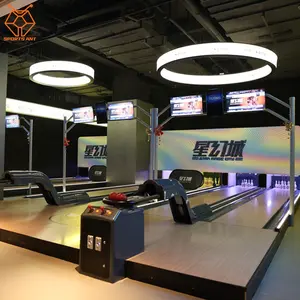 Mini Bowling SPORTSANT Customized Mini Bowling Alley Equipment String Bowling Machine For Amusement Park