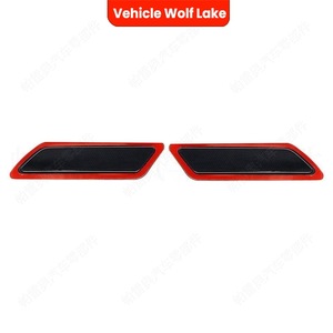 Couvre-phares avant pour BMW Série 3 F30, finition noire en ABS, pour 2013-2015 - Product Image 1