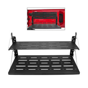 Table pliante à Double hayon, étagère de chargement pliable, pour <span class=keywords><strong>Jeep</strong></span> <span class=keywords><strong>Wrangler</strong></span> JL 2018 2019 2020 2021 <span class=keywords><strong>2</strong></span>/4 porte - Product Image 1
