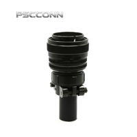 Connecteur circulaire industriel fileté PSCCONN MS5015 Série MS3106A 28-21P, prise d'alimentation droite pour l'aviation, 37 broches mâle
