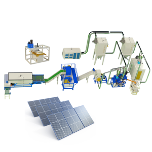 Precio de Fábrica, Trituradora de Aluminio para Reciclaje de Equipos Solares Desmontados, Paneles Fotovoltaicos Rotos - Product Image 1