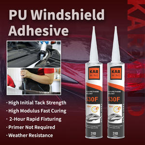 Sellador de Poliuretano PU Negro para Parabrisas de Coche, Sellador de Silicona para Vidrio, Adhesivo de Poliuretano, Entrega de Fábrica - Product Image 2