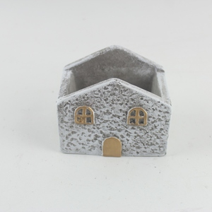 Macetas <span class=keywords><strong>de</strong></span> Cemento para Plantas, Diseño <span class=keywords><strong>de</strong></span> Fábrica, Color Gris, Macetas <span class=keywords><strong>de</strong></span> Hormigón Atemporales para Semillas, Flores, Jardín, Patio y Suelo - Product Image 4