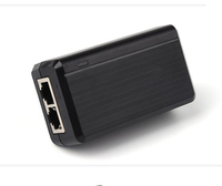 Adaptador de inyector POE de 10/100Mbps, 2 puertos RJ45, 48V, 0.5A, 24V, 1A, 12V, 2A para cámara IP CCTV de seguridad, enrutador de interruptor POE