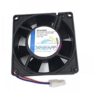 Ventilateur de haute qualité 8414NGH 8414 <span class=keywords><strong>NGH</strong></span> 24V 2.8W 8414-<span class=keywords><strong>NGH</strong></span> DC 80*80*25mm pour pièces de rechange de ventilateur de machine d'impression - Product Image 1