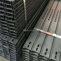 Perfil de Acero en U Laminado en Frío de 4 Pulgadas, 60x30x6000x2mm, Galvanizado Q235B, Marca TYEN, para Soporte Solar, Poste de Valla y Viga