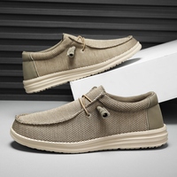 Chaussures Décontractées Légères et Tendance DA Wholesale – Mocassins en Toile à Enfiler pour Hommes