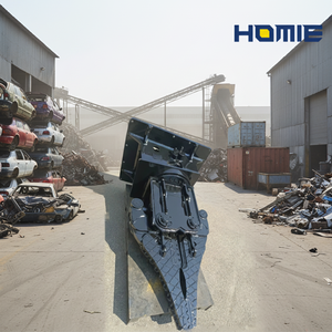 Cisaille de démontage de véhicules usagés pour excavatrice 12-20T, attache pour recyclage automobile en ferrailleuse - Product Image 1