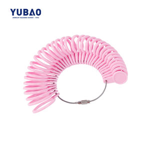 Logotipo personalizado Plástico Eu Jp Kr Reino Unido Corea Japón Anillo Dedo Anillo <span class=keywords><strong>Sizer</strong></span> Medición Anillo <span class=keywords><strong>Sizer</strong></span> - Product Image 3