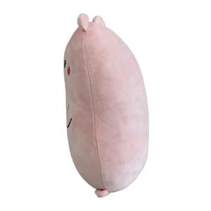 Jouets en peluche personnalisés par le fabricant, jouets en peluche mignons, oreiller en forme <span class=keywords><strong>de</strong></span> cochon rose, coussin, poupée, jouets en coton PP rembourrés, logo personnalisé - Product Image 4