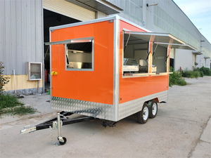 Food Truck Completamente Equipado, Carrito de Comida Rápida, Cafetería Móvil, Heladería, Cocina Móvil, Cumple con las Normas de los Estados Unidos - Product Image 3