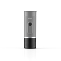 Machine à expresso portable sans chauffage avec pression de 15 bars, réservoir d'eau de 110 ml pour capsules et café moulu