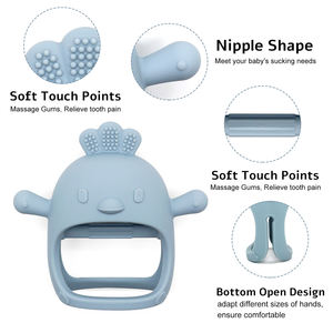 Juguetes de Silicona de Grado Alimenticio, Libres de BPA, con Certificación FDA/LFGB, para Bebés de 3 a 6 Meses, Anti-Caída, Ecológicos, Producto para el Hogar - Product Image 3
