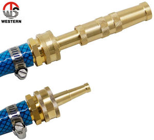 Ağır katı pirinç ayarlanabilir büküm bahçe su hortumu sis sis nozülü boru bahçe hortumu uydurma - Product Image 6