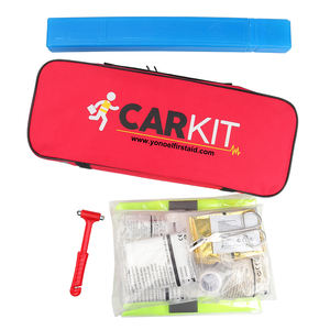 Аварийный комплект для придорожного автомобиля DIN13164 аптечка первой помощи, повязка, жилет безопасности, Аварийный треугольник, все в одной упаковке - Product Image 4