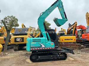 Excavadora de cadenas Kobelco SK70 SK75 SK55 usada de 7 toneladas, barata, en Shanghái, en venta - Product Image 2