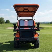 Chariot utilitaire électrique polyvalent, buggy de plage et voiturette de golf électrique pour le transport de touristes dans les centres de villégiature, les parcs et les zones touristiques