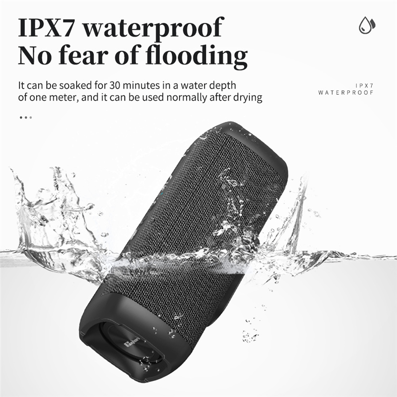 Cyboris S6 Shower Speaker Hands Free Call Built In Microphone Remote Control Mobile Assistant Wake Up IPX7 Waterproof Boombox