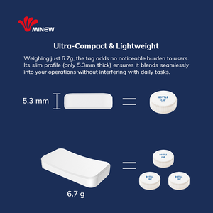 Matériel IoT pour chantiers de construction, balise Bluetooth 5.0 pour casque, produits IIoT, balise iBeacon BLE pour le suivi des travailleurs - Product Image 5