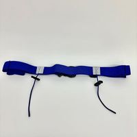 Ceinture de course à pied respirante et élastique avec fixation pour numéro de course, réfléchissante et réduisant la pression pour le cross-country