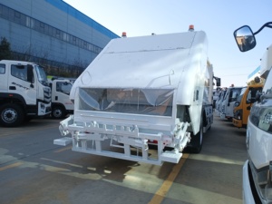 <span class=keywords><strong>Camion</strong></span> compacteur de déchets Shacman 4x2 diesel à boîte de vitesses manuelle, 15 tonnes, chargeur arrière avec moteur - Product Image 4