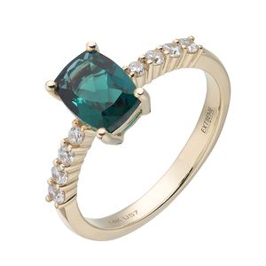 Anelli di nozze per donne <span class=keywords><strong>e</strong></span> ragazze con anelli da dito in oro massiccio 9Kt/10Kt/14Kt/18Kt in oro massiccio <span class=keywords><strong>rubino</strong></span> <span class=keywords><strong>e</strong></span> <span class=keywords><strong>smeraldo</strong></span> - Product Image 4