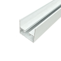 Rail et tringle à rideaux en aluminium anodisé profilé en U, sur mesure, électrique, vertical, au meilleur prix