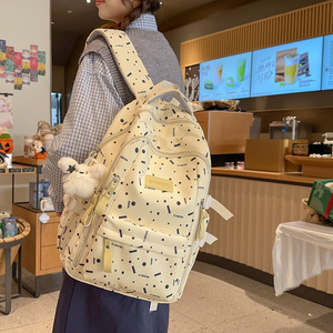 Girl L Capacity High Junior Primary <b>School</b> Students New Model <b>Backpack</b> Both Shoulders Lightweight <b>School</b> Bag - Product Image 5