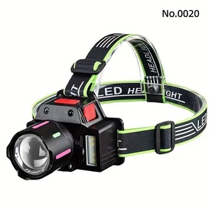 Linterna Frontal LED BaiFeng de Aleación de Aluminio con Batería Recargable, Luz para Pesca y Camping al Aire Libre, Color RGB No.0020 - Product Image 4