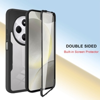 360 couverture complète clair Transparent TPU PC étui de téléphone portable pour Xiaomi Redmi 14C 14T Pro Note 14 Pro Plus 13T 16 Pro Max