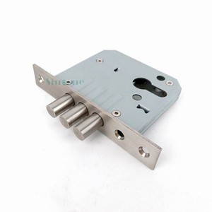 High Security Spanish Euro Profile 3 Pins/round Bolts Mortise Dead Bolt <strong>Door</strong> Lock for Wooden <strong>Door</strong> - Product Image 2