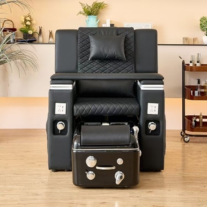 Sillón de Pedicura Eléctrico Moderno para Salón de Belleza, Reclinable, para Manicura, Spa de Pies y Masajes - Product Image 1