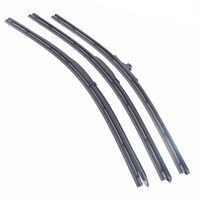 Adaptador de Escobilla Limpiaparabrisas Reemplazable con Recubrimiento de Grafito y Caucho Natural Premium OEM para RAV4, Ford F-150, CR-V, A3, A4