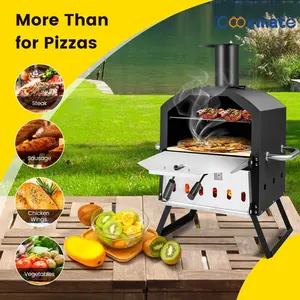 2023 Popular Portable Outdoor Wood Stove With Pizza Oven