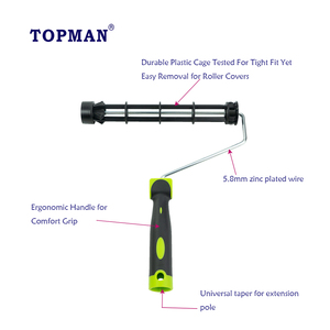 10 inch nhựa bền lồng nhanh chóng phát hành xử lý cho DIY công nghiệp sử dụng OEM tùy biến hỗ trợ sơn Con lăn khung - Product Image 2