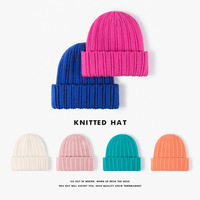 Vente en gros de bonnet en tricot double épais et chaud pour homme bonnet de protection des oreilles bonnet en laine pour femme