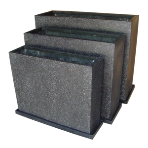 Pot de fleurs décoratif pour salon, best-seller, style traditionnel, écologique, durable, léger, en fibre de verre, pots de jardin - Product Image 3