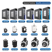 Moteur pas à pas servo AC 750W à engrenages, étanche, à bride, 220V, 3 000 tr/min, contrôleur de vitesse pour machine-outil CNC, Y&X ou OEM