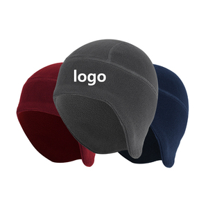 Açık kış sıcak polar rüzgar geçirmez motosiklet erkek kask astar kafatası kulaklığı bere şapka - Product Image 6