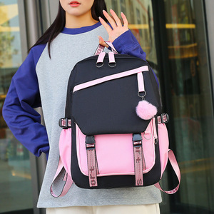 <span class=keywords><strong>Mochila</strong></span> con logotipo personalizado, bonita <span class=keywords><strong>mochila</strong></span> <span class=keywords><strong>escolar</strong></span> <span class=keywords><strong>Kuromi</strong></span> para estudiantes, <span class=keywords><strong>mochila</strong></span> informal Kawaii para niñas, bolso de hombro, bolsa de lona para niños, regalos de cumpleaños - Product Image 1
